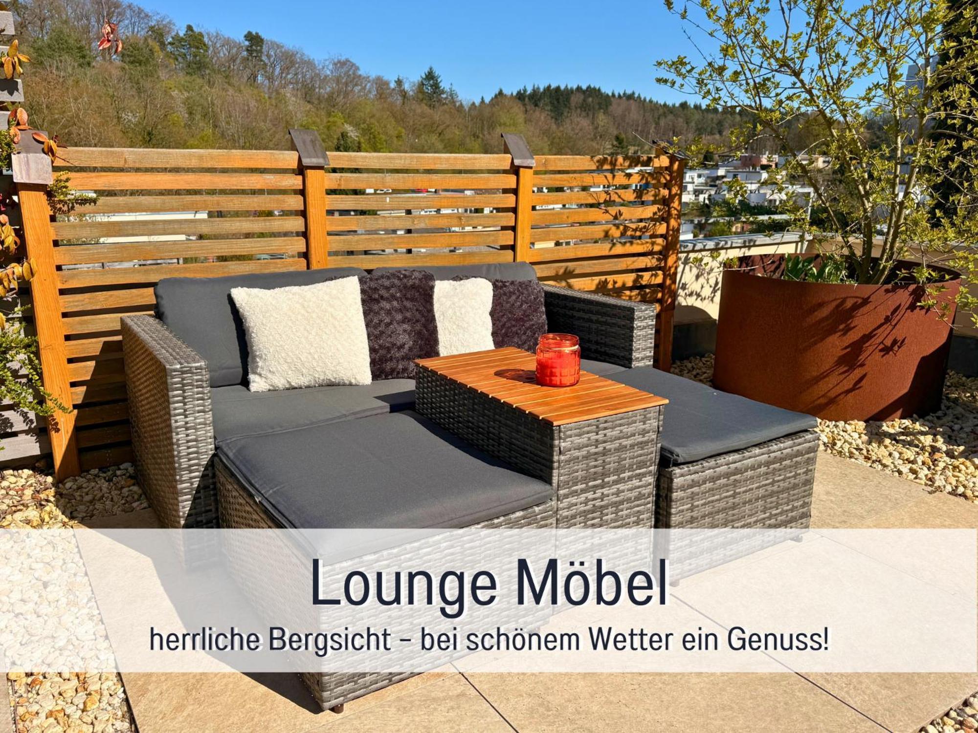 Sonnenterrasse - 3 Schlafzimmer, Whirlpool & Alpenblick - Perfekt Fuer Romantik Oder Familienurlaub Mit Kind , Hund Willkommen By Ferienwohnenamsee - Иберлинген Экстерьер фото