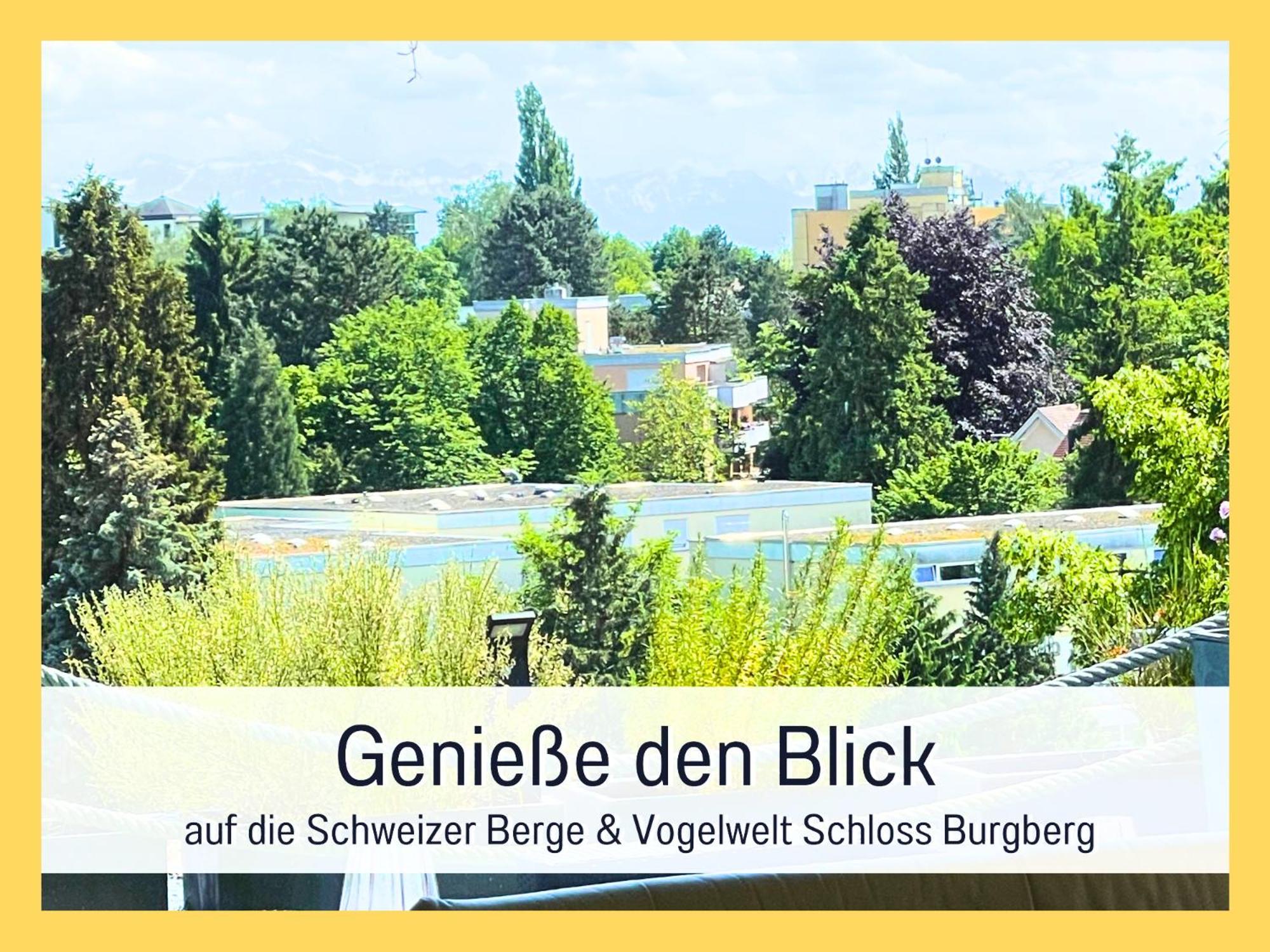 Sonnenterrasse - 3 Schlafzimmer, Whirlpool & Alpenblick - Perfekt Fuer Romantik Oder Familienurlaub Mit Kind , Hund Willkommen By Ferienwohnenamsee - Иберлинген Экстерьер фото