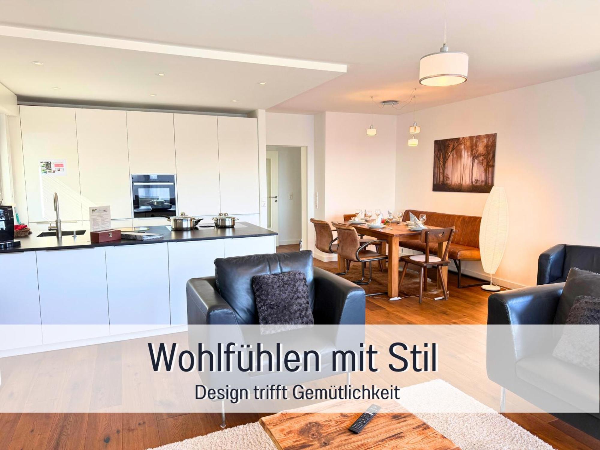 Sonnenterrasse - 3 Schlafzimmer, Whirlpool & Alpenblick - Perfekt Fuer Romantik Oder Familienurlaub Mit Kind , Hund Willkommen By Ferienwohnenamsee - Иберлинген Экстерьер фото